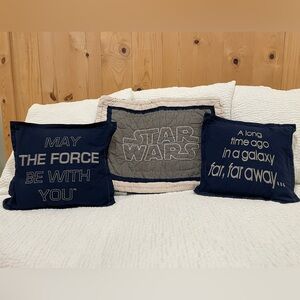 Star Wars sham and pillows